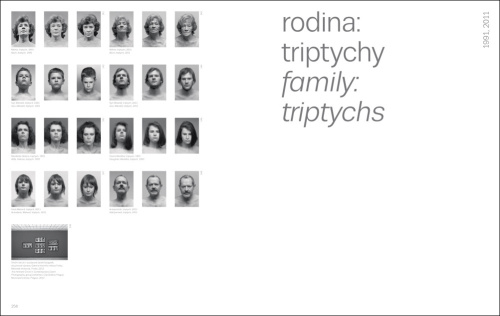 Pavel Mára - Fotografie Photographs 1969-2014 - Rodina: triptychy