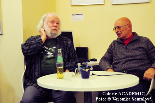 Josef PTÁČEK - beseda na výstavě - Galerie ACADEMIC