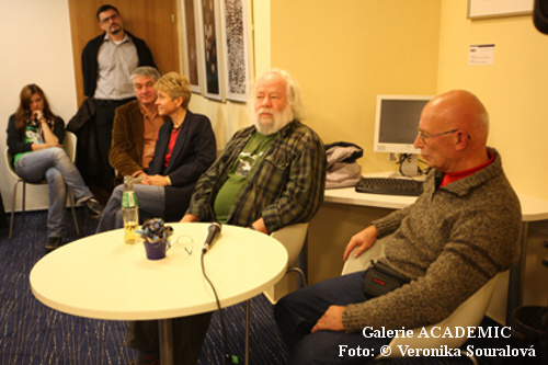 Josef PTÁČEK - beseda na výstavě - Galerie ACADEMIC
