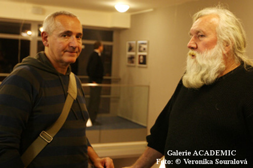 Josef PTÁČEK - beseda na výstavě - Galerie ACADEMIC