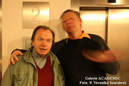 Josef PTÁČEK - beseda na výstavě - Galerie ACADEMIC