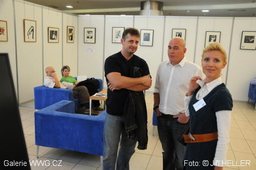 Café Foto 2010 - 16. DIGIFORUM - Libor Špaček, Petr Klier a Petra Doležalová