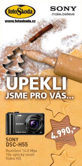 Centrum FotoŠkoda - vánoční nabídka SONY