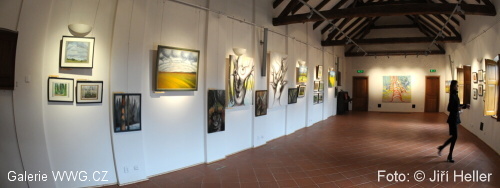 Monika Sichrovská - Zeměmalba doma i na cestách, foto. &copy; Jiří Heller