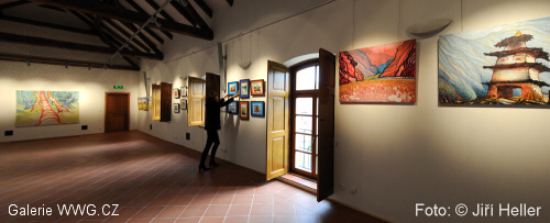 Monika Sichrovská - Zeměmalba doma i na cestách, foto. &copy; Jiří Heller