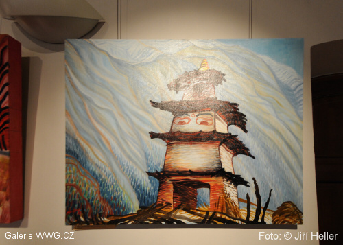 Monika Sichrovská - Zeměmalba doma i na cestách, foto. &copy; Jiří Heller