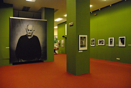 Z&nbsp;výstavy Ostře sledovaný Hrabal, Budapešť - FOTO &copy; HANA HAMPLOVÁ