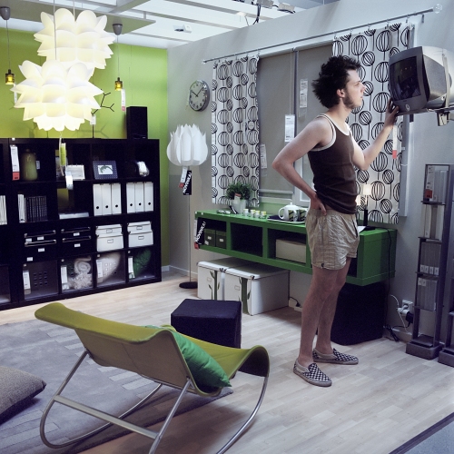 Z&nbsp;výstavy Via Lucis 1989&ndash;2009 Show(in)rooms, 2006  - FOTO &copy; KATEŘINA DRŽKOVÁ &ndash; BARBORA KLEINHAMPLOVÁ