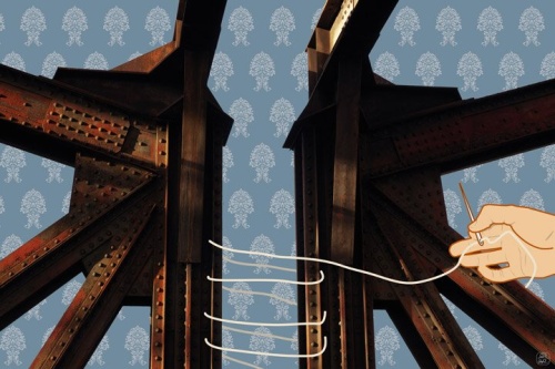 Foto: © Pavel Dufek a Petr Šálek - Železniční most Foto: © Pavel Dufek a Petr Šálek - Železniční most