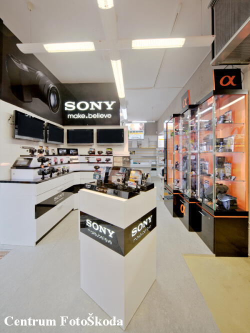 Centrum FotoŠkoda, Vodičkova ulice, Praha - SONY