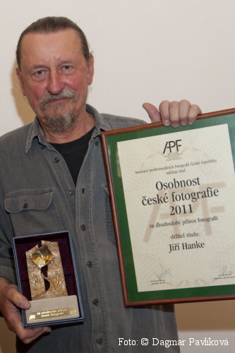 Osobnost české fotografie 2011 za dlouhodobý přínos - Jiří Hanke, foto: &copy; Dasgmar Pavlíková
