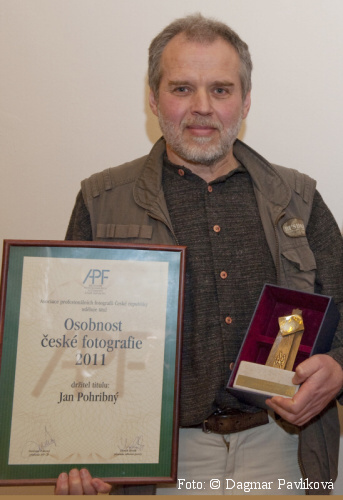 Osobnost české fotografie 2011 - Jan Pohribný, foto: &copy; Dasgmar Pavlíková
