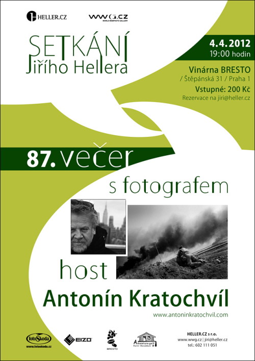 Večer s fotografem - host Antonín Kratochvíl
