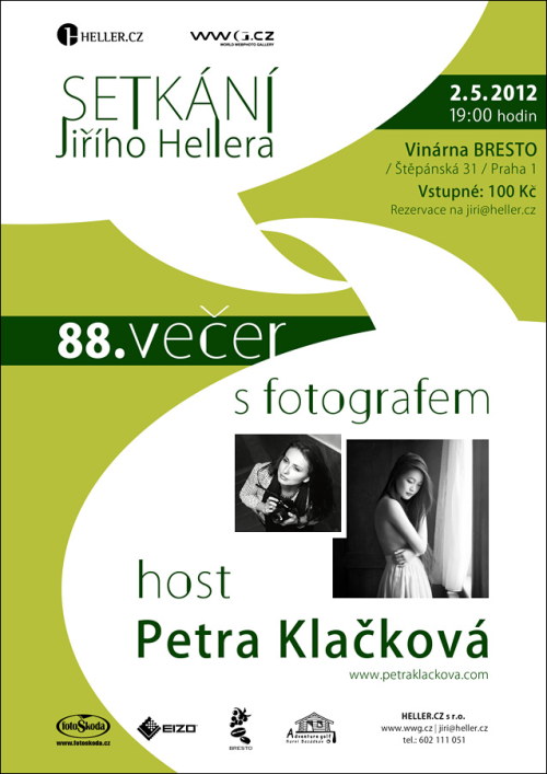 Večer s fotografem - Setkání Jiřího Hellera - Petra Klačková