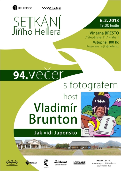 Večer s fotografem - Vladimír Brunton