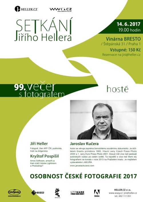 Večer s fotografem - Jaroslav Kučera, Kryštof Pospíšil Večer s fotografem - Jaroslav Kučera, Kryštof Pospíšil