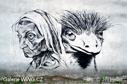 Praha zmalovaná 1988 - 1992, foto: © Jiří Heller Praha zmalovaná 1988 - 1992, foto: © Jiří Heller