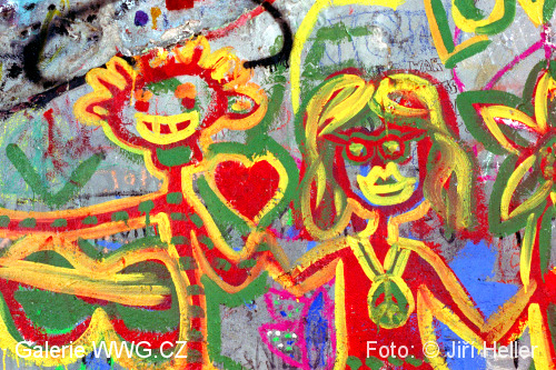 Praha zmalovaná 1988 - 1992, foto: © Jiří Heller Praha zmalovaná 1988 - 1992, foto: © Jiří Heller