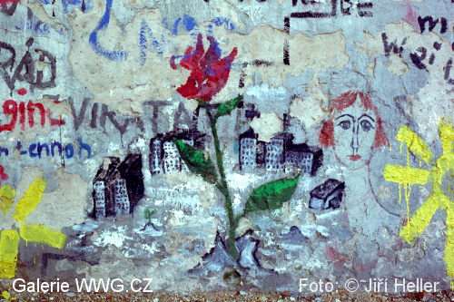 Praha zmalovaná 1988 - 1992, foto: © Jiří Heller Praha zmalovaná 1988 - 1992, foto: © Jiří Heller