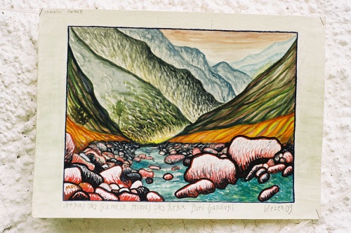 Malba: © Monika Sichrovská - Malířka českého lesa