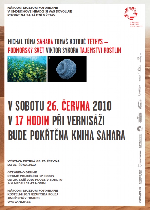 Michal Tůma - SAHARA, Tomáš Kotouč - Téthys, Viktor Sýkora - Tajemství rostiln