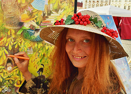 Marie Brožová - Obhajoba pastelky