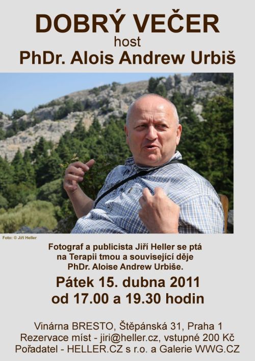 DOBRÝ VEČER - PhDr. Alois Andrew Urbiš