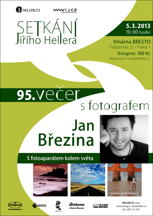 Večer s fotografem - Jan Březina