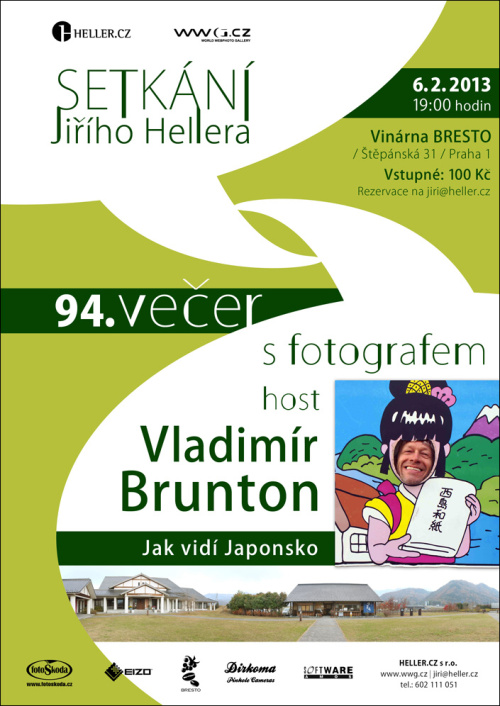 Večer s fotografem - Vladimír Brunton