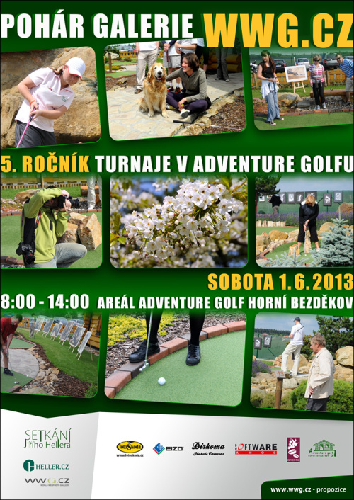 Pohár Galerie WWG.CZ v Advenure Golfu 2013